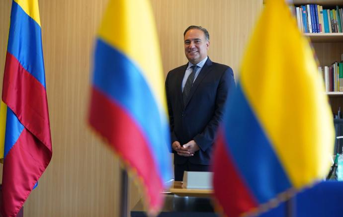 Luis Guillermo Plata, embajador de Colombia en el Estado español.