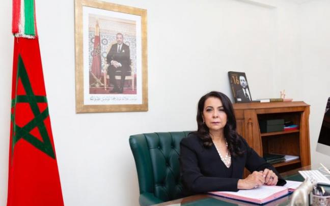 La embajadora de Marruecos, Karima Benyaich, fue llamada a consultas en mayo de 2021