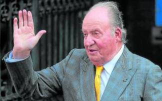 El rey emérito, Juan Carlos de Borbón. El rey emérito, Juan Carlos de Borbón.