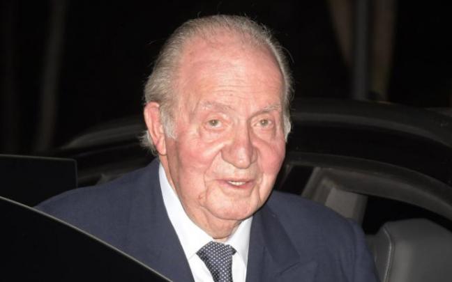 El rey emérito, en una imagen de archivo.