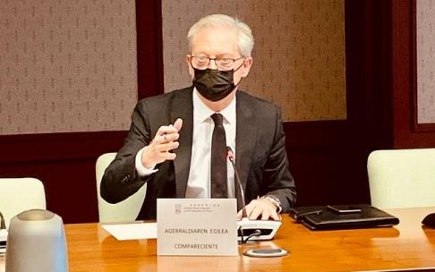 El diputado foral de Políticas Sociales, Emilio Sola.