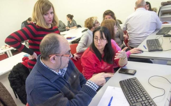 Participantes en una lanzadera de empleo.