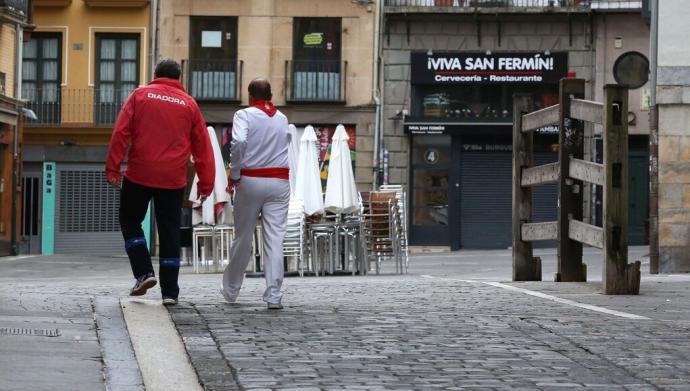 La Plaza del Ayuntamiento, en julio de 2021