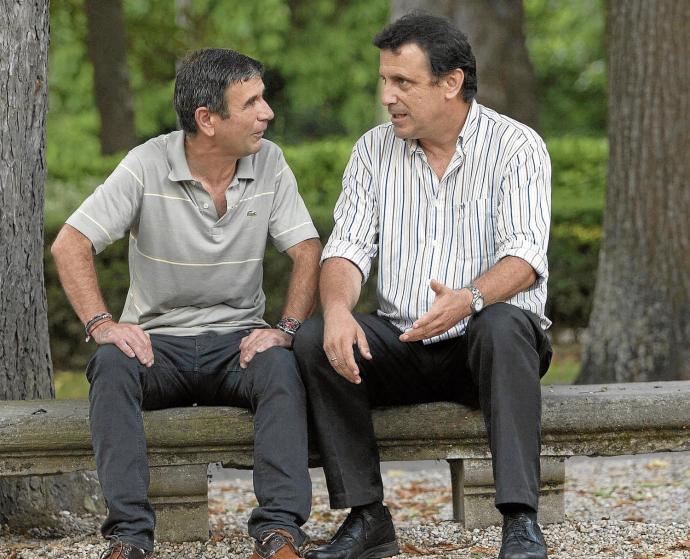 Fernando de Luis Astarloa e Iñaki García Arrizabalaga rememoraron en 2014 en DEIA el primer encuentro restaurativo de 2011.