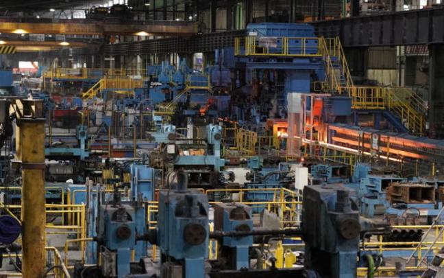 Planta de una empresa siderúrgica.