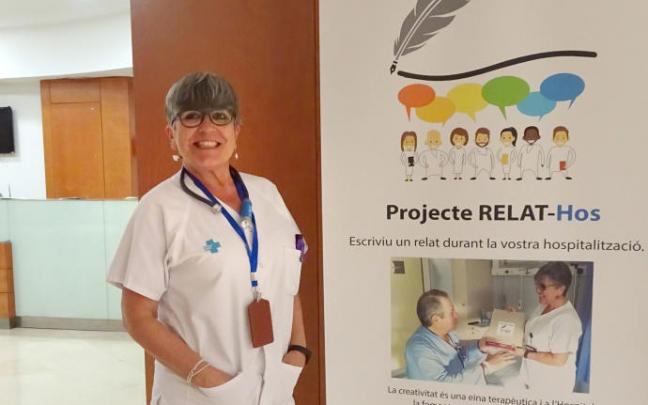 Antonia Castro es impulsora del proyecto Relat-hos, que demuestra la capacidad terapéutica de la literatura contra la enfermedad.