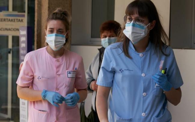 Enfermería ha sido la titulación con más salidas profesionales en Euskadi en 2021.