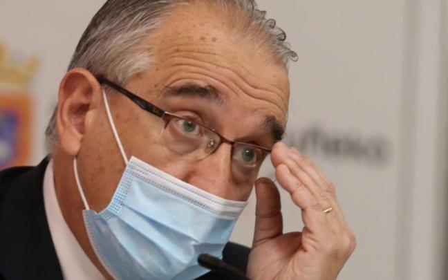 Maya, en una rueda de prensa.