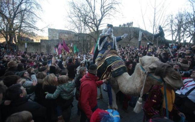Entrada de los Reyes Magos a Pamplona, en enero de 2020. Entrada de los Reyes Magos a Pamplona, en enero de 2020.
