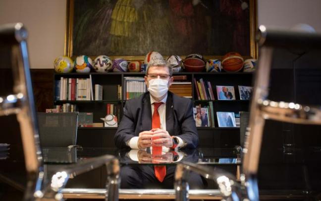 El alcalde de Bilbao, Juan Mari Aburto.