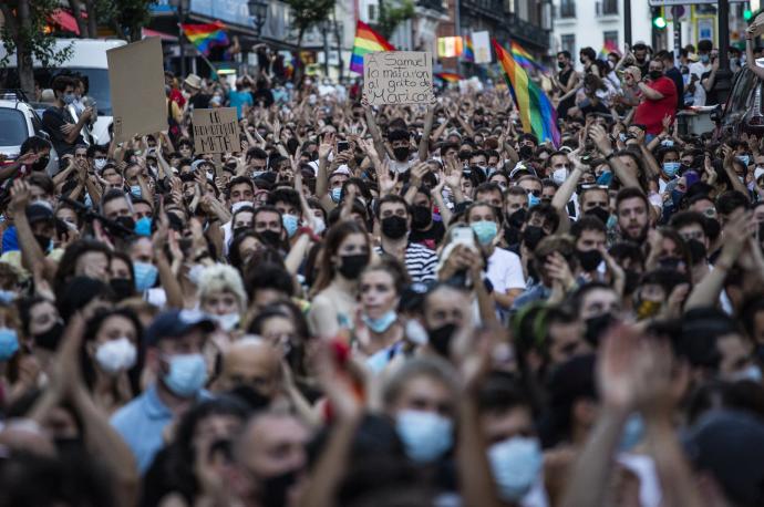 Miles de personas denuncian en las calles el asesinato de Samuel Luiz