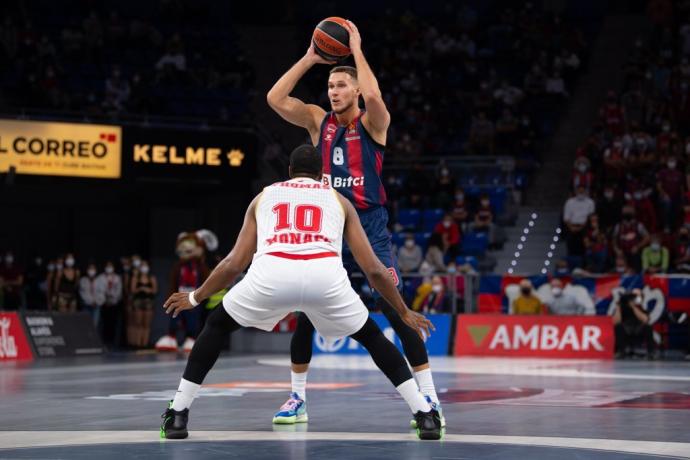 El jugador del Bitci Baskonia Tadas Sedekerskis