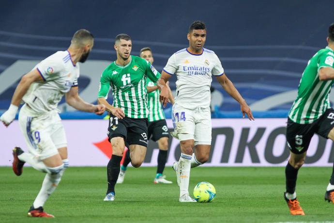 El Real Madrid y el Betis empataron este viernes.