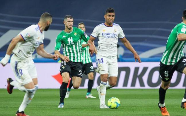 El Real Madrid y el Betis empataron este viernes.