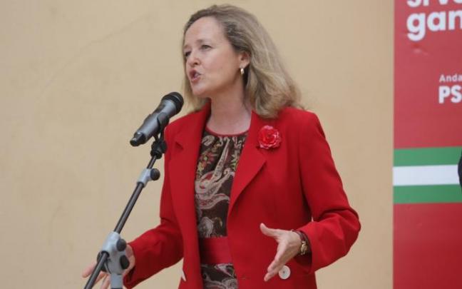 La ministra de Asuntos Económicos, Nadia Calviño.