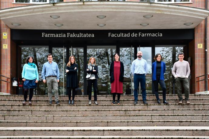 Equipo decanal de Farmacia de la UPV/EHU.