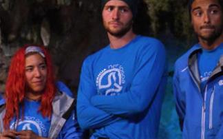 Arruti, del equipo azul.