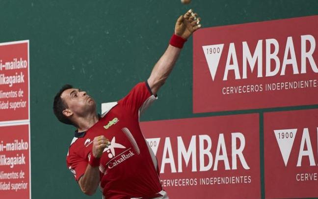 El pelotari Erik Lasa. El pelotari Erik Lasa.