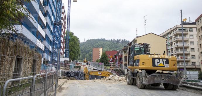 La carretera permanecerá cerrada hasta que finalicen las obras, previsiblemente en torno al 10 de septiembre.