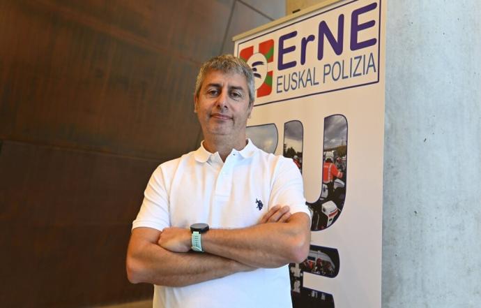 Sergio Gómez de Segura, secretario general del sindicato ErNE