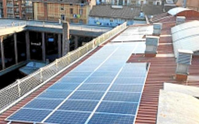 La instalación de autoconsumo compartido de Niessen. Foto: N.G.