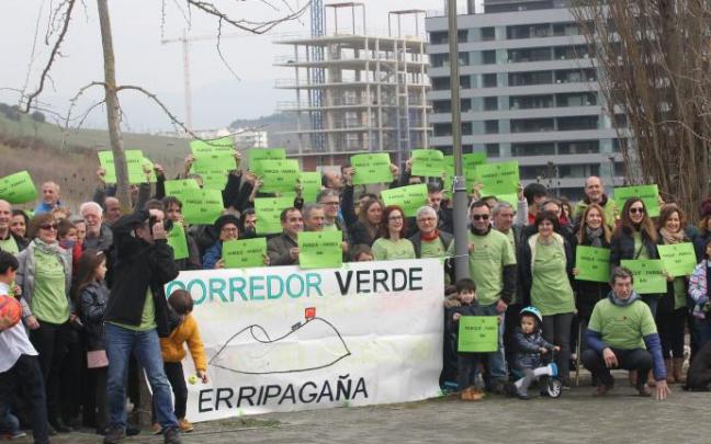 Imagen de una de las acciones de la asociación Pro Parque Ripa Sur de Beloso