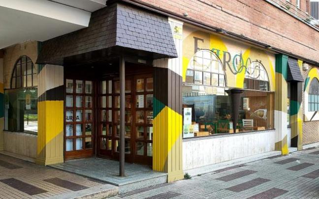 Fachada del obrador Erroak, en el número 9 de la calle Logroño.