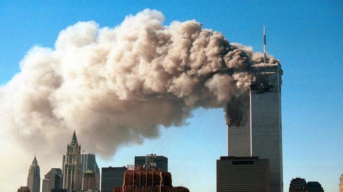 Imagen de los atentados del 11-S en Nueva York.