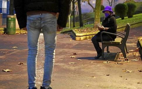 La portavoz de la asociación Haize Berria, Manoli López, que fue víctima de violencia de género.