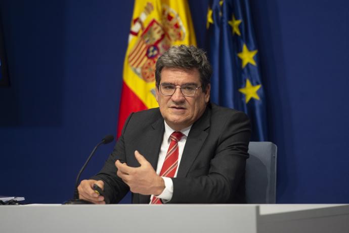 El ministro de la Seguridad Social, José Luis Escrivá