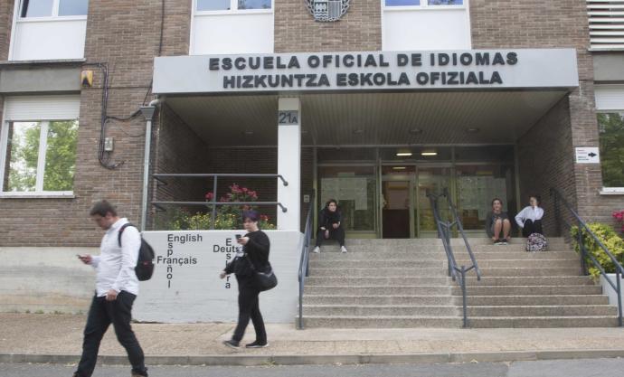 Sede de la Escuela Oficial de Idiomas (EOI) de Gasteiz en Portal de Lasarte.