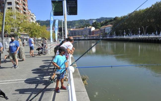 Imagen de archivo de una edición anterior de la escuela de pesca