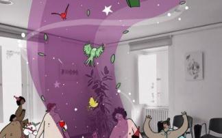 Cartel promocional de la Escuela para el empoderamiento.