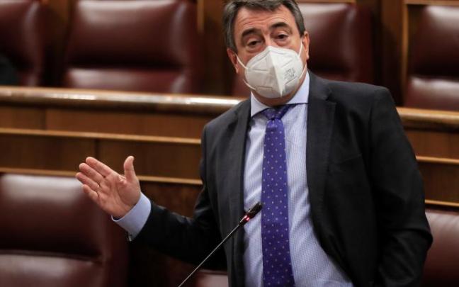 El portavoz del PNV en el Congreso de los Diputados, Aitor Esteban El portavoz del PNV en el Congreso de los Diputados, Aitor Esteban