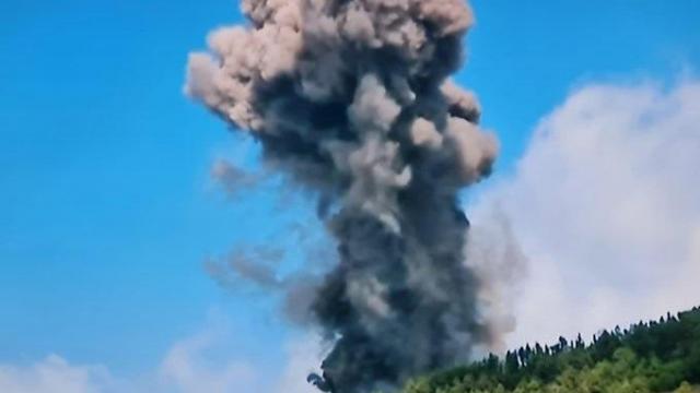 Comienza la erupción en la Cumbre Vieja de La Palma.