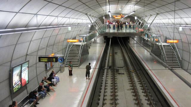 Foto de archivo de Metro Bilbao