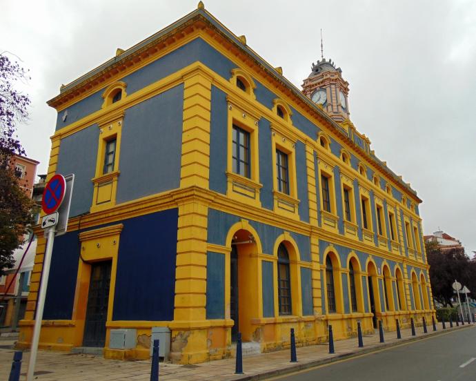 Este edificio nació en 1888 como una estación de tren.