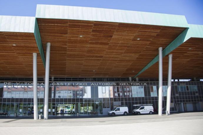 Estación de autobuses de Vitoria.