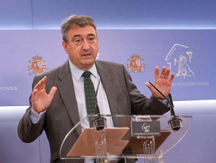 Aitor Esteban, portavoz del PNV en el Congreso.