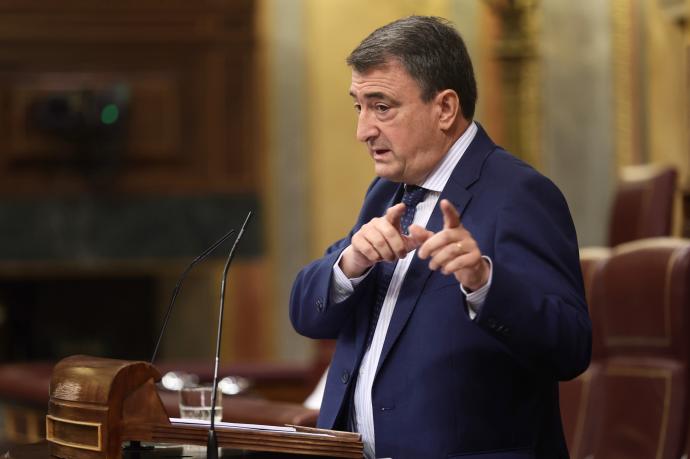 Aitor Esteban, en el Congreso.