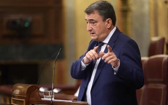 Aitor Esteban, en el Congreso.