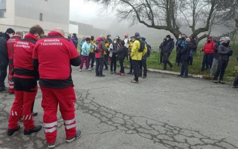 Voluntarios se han sumado este martes a la búsqueda de Javier Torralba.