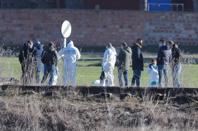 Lugar junto a la carretera en el que fue encontrado el cadáver de Esther López.