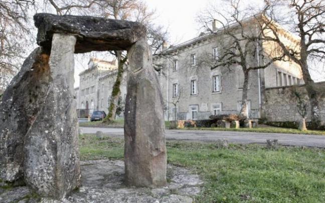 Exterior del santuario de Estibaliz