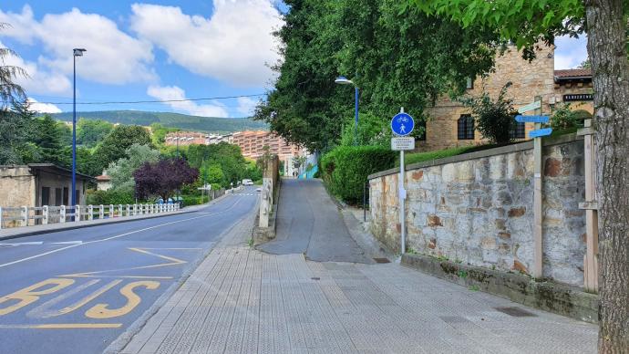 La avenida San Esteban contará con un carril bici dentro de esta segunda fase de las obras.