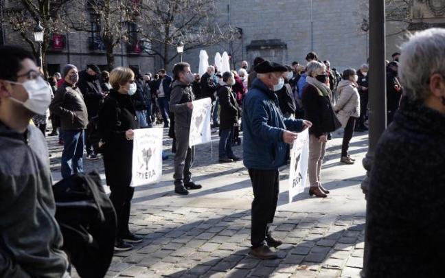 Movilización de Etxerat a favor de los presos Movilización de Etxerat a favor de los presos