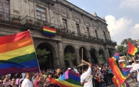Manifestación a favor de los derechos del colectivo LGTBI en México en 2017 Manifestación a favor de los derechos del colectivo LGTBI en México en 2017