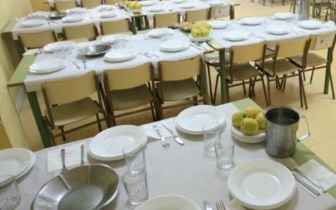 Imagen de un comedor escolar.