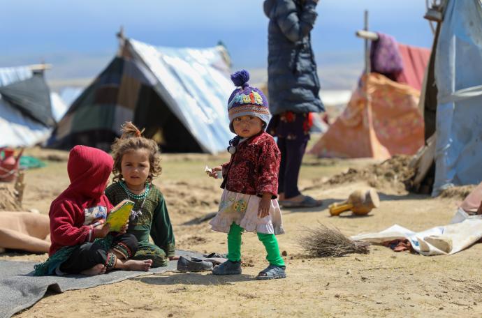 Niños en el norte de Afganistán