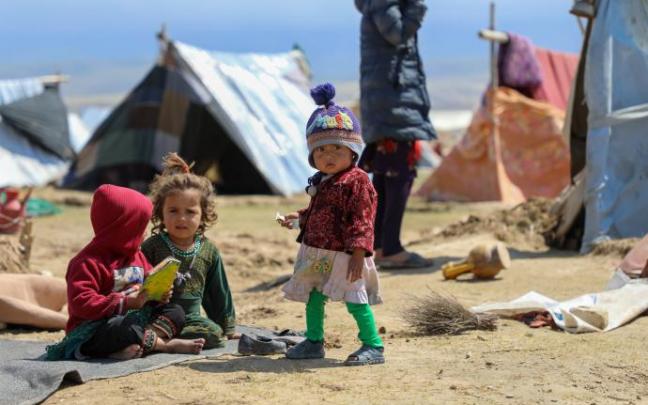Niños en el norte de Afganistán Niños en el norte de Afganistán